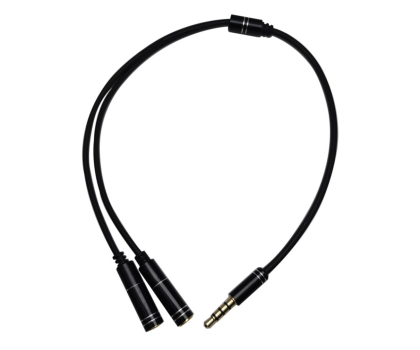 Kabel i złączka MOZOS TSX-1005 adapter audio mini jack 4pin 3.5mm